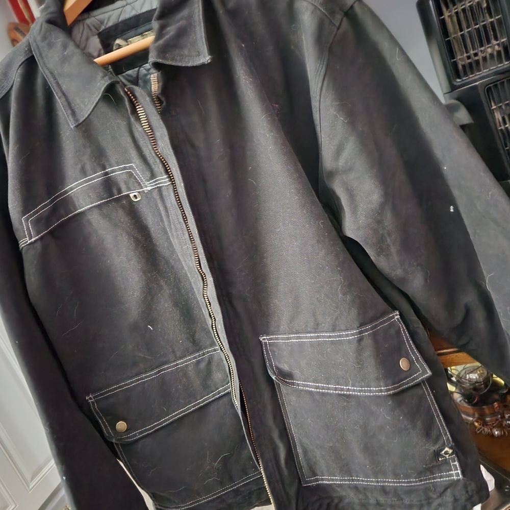 DRI-DUCK Men's black coat size L